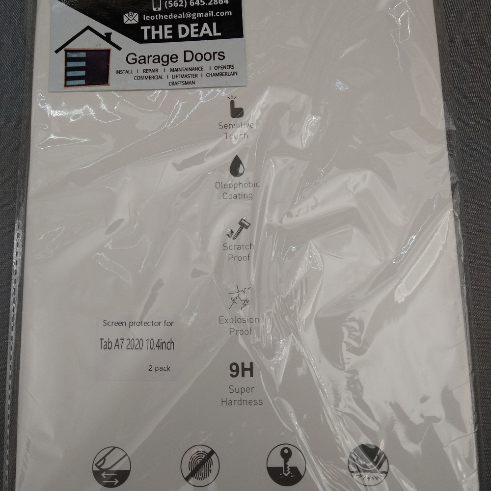 Samsung Galaxy tab a7 screen protector